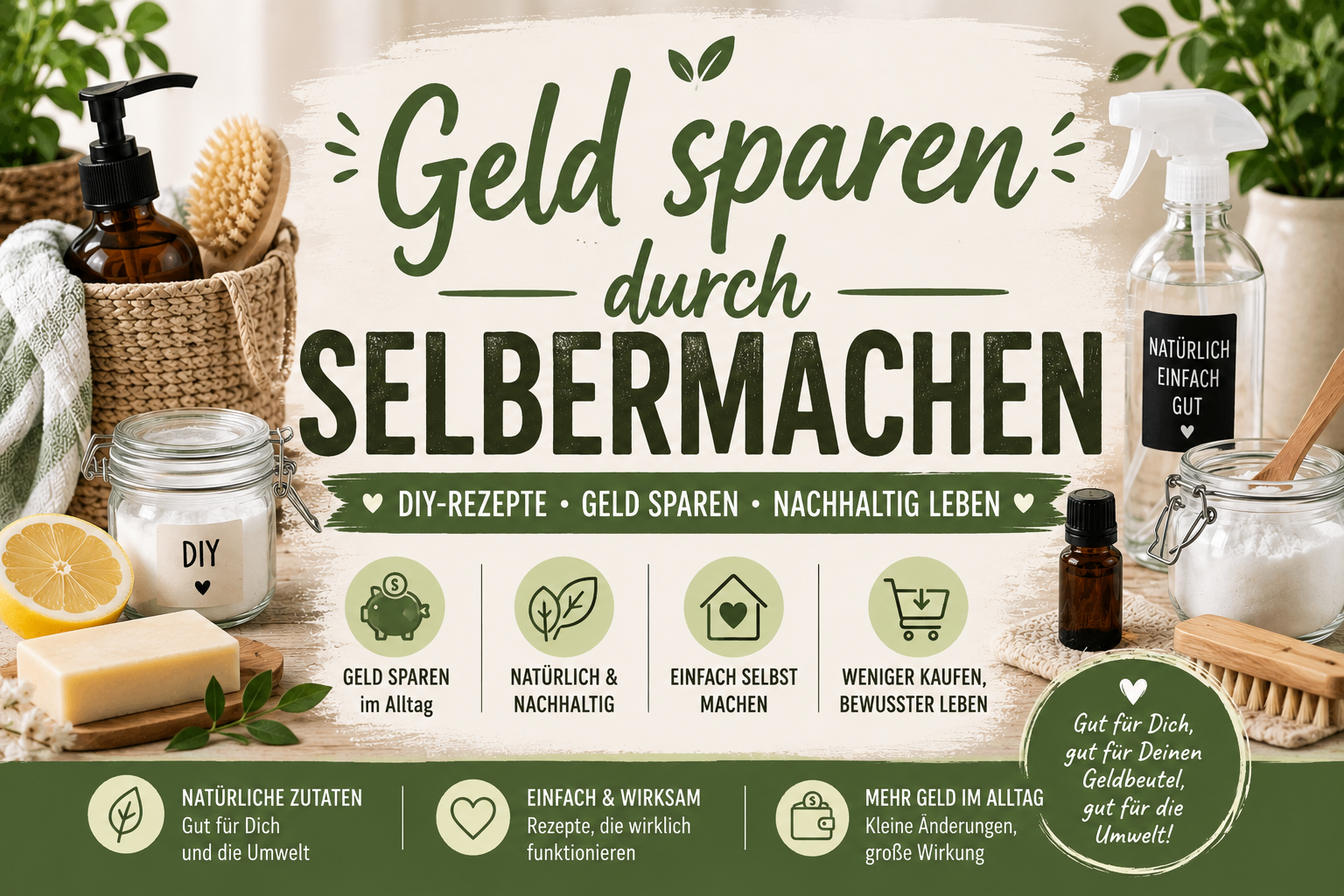 Geld sparen durch Selbermachen